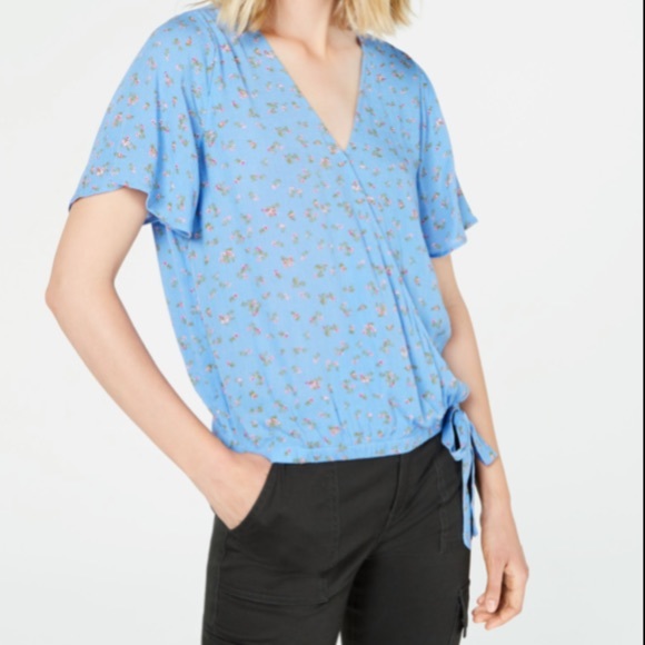 Hippie Rose Floral Print Top Size XSmall - Picture 4 of 9